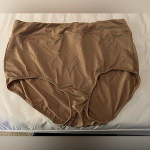 Warners XL Beige Panties full coverage comfortable Tan